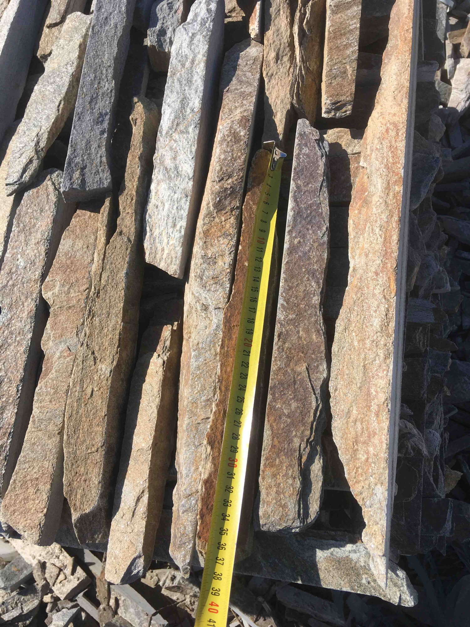 Горбушка златолит мультиколор для облицовки купить в Тверской области