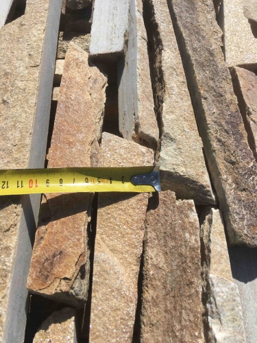 Горбушка златолит золотистый для облицовки купить в Тверской области