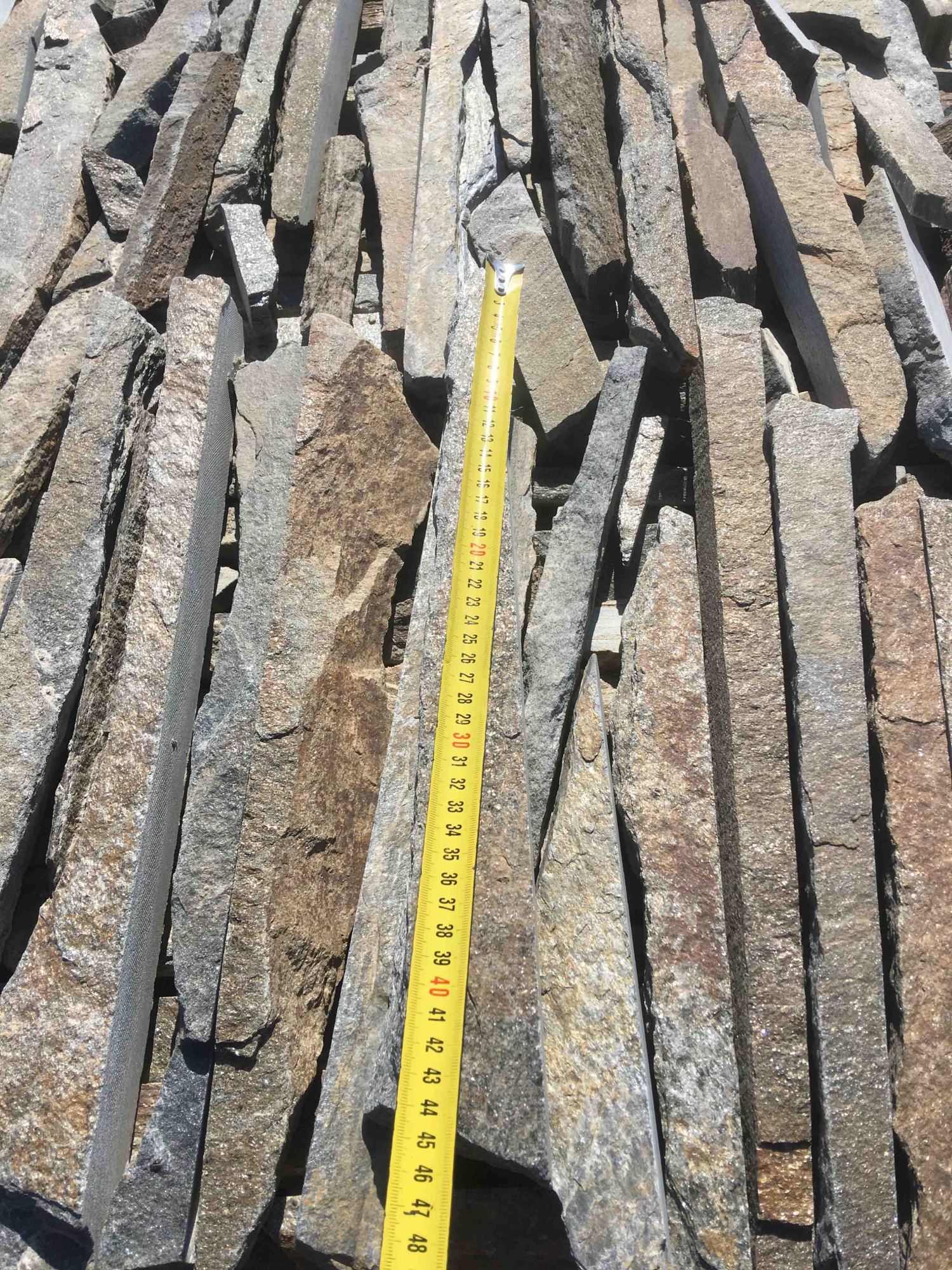 Горбушка златолит мультиколор для облицовки купить в Тверской области