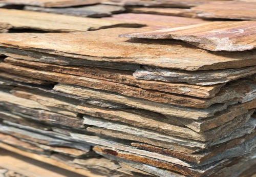 Плитняк кора дерева для цоколя, отмостки купить в Тверской области