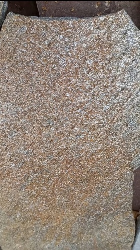 Плитняк златолит серебристый для цоколя, отмостки купить в Тверской области